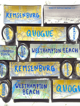 Personalized 8"x 8" Decoupage Glass Valet Tray - Wholesale Ben's Garden