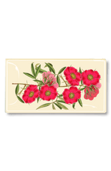 Pink Garden 5 Stem Roses Decoupage Glass Tray - Wholesale Ben's Garden