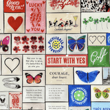 Pink Maldives Butterfly Decoupage Glass Tray - Wholesale Ben's Garden