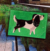 Bensgarden.com | Spot The Dog Decoupage Glass Tray - Bensgarden.com