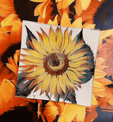 Sunflower Decoupage Glass Tray - Wholesale Ben's Garden
