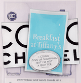 Vintage Breakfast At Tiffany's Decoupage Glass Tray - Wholesale Ben's Garden