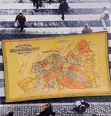 Vintage Brooklyn Map Decoupage Glass Tray - Wholesale Ben's Garden