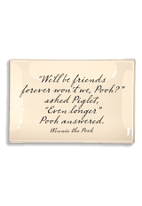 We'll Be Friends Forever Decoupage Glass Tray - Wholesale Ben's Garden