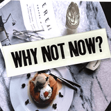 Why Not Now? Decoupage Glass Tray - Wholesale Ben's Garden