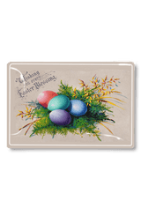 Wishing Your Every Easter Blessing Nest Decoupage Glass Tray - Wholesale Ben's Garden