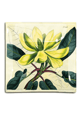 Yellow Magnolia No. 1206 Decoupage Glass Tray - Wholesale Ben's Garden