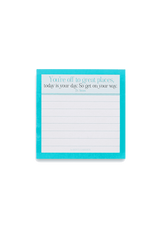 Ben's Garden You're Off To Great Places Scribble-It Stickies Pad // Min. Case Pack of 12