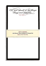 A Girl Should Be Two Things Scribble Notepad Set Of 3 // Min. Case Pack of 6