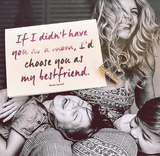 If I Didn't Have You as a Mom Greeting Card, Single