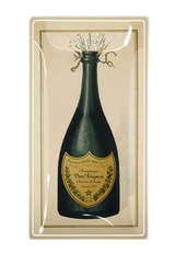 Dom Pérignon Brut Champagne Glass Decoupage Tray