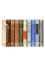 New York Public Library Reserve Decoupage Glass Tray