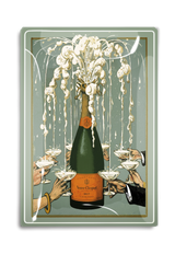 Veuve Cliciquot Brut Toast Decoupage Glass Tray | 6 Sizes