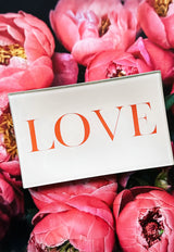 Love Manhattan Decoupage Glass Tray