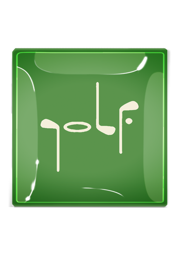 Golf Clubs Tray
