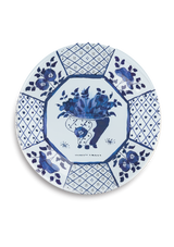 Blue and White Delft #2 Round Decoupage Tray