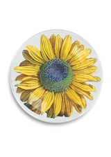 Amagansett Sunflower Round Decoupage Tray
