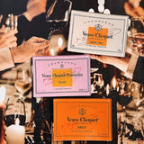 Veuve Clicquot Rose Decoupage Glass Tray