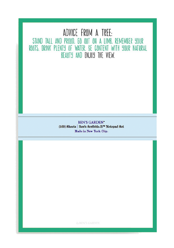 {2} Advice From A Scribble Notepad Set // Min. Case Pack of 6