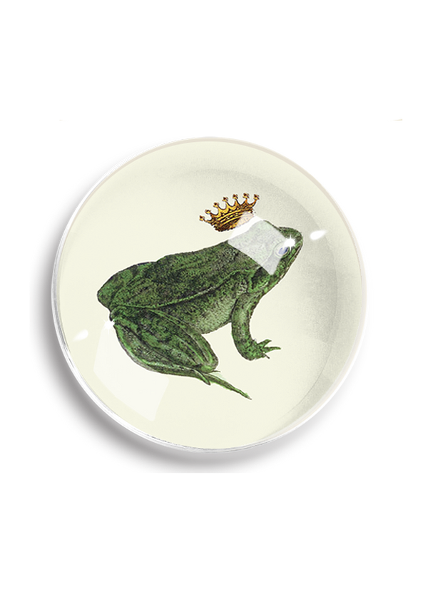 Min. Case Pack of 2 // Frog Prince Crystal Dome Paperweight