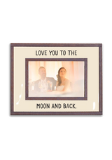 Love You To The Moon Copper & Glass Photo Frame