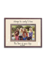 Always Be Ready To Have Copper And Glass Photo Frame