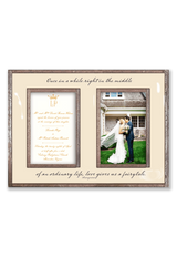 Once In A While Life Gives You A Fairytale, Double 5"x 7" Copper & Glass Photo Frame