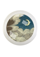 Night Sky 4" Round Glass Coaster