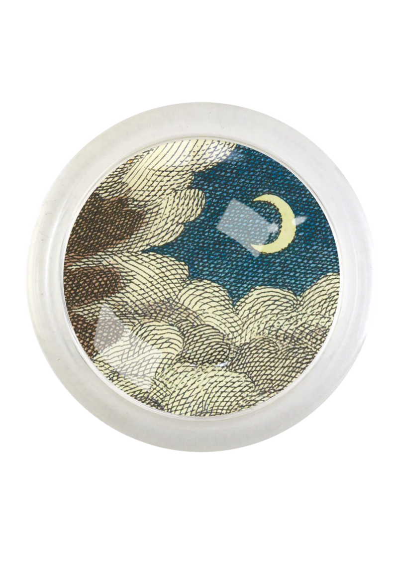Night Sky 4" Round Glass Coaster