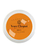 Vintage Veuve Clicquot Brut 4" Round Glass Coaster