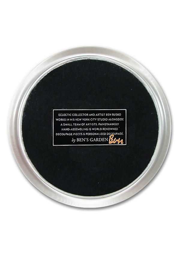 Cocktails Anyone 4" Round Glass Coaster
