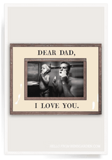Bensgarden.com | Dear Dad, I Love You Copper & Glass Photo Frame - Bensgarden.com