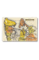 Huntington Estate, Long Island Estate Map Decoupage Glass Tray - Wholesale Ben's Garden 