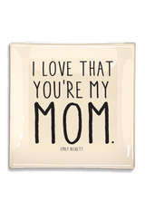 I Love That You're My Mom Decoupage Glass Tray - Wholesale Ben's Garden 