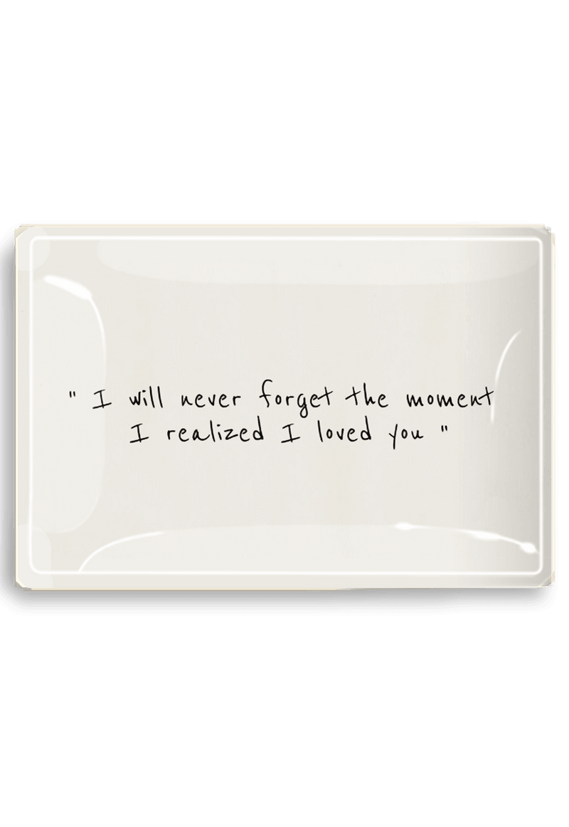 I Will Never Forget The Moment Decoupage Glass Tray - Wholesale Ben's Garden 