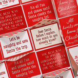 Min. Case Pack // It's All Fun And Games Until Santa Greeting Card, Single or Boxed Set of 8 - Wholesale Ben's Garden 