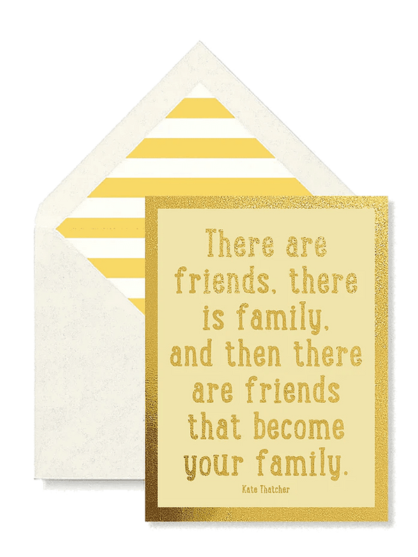 Min. Case Pack // There Are Friends Blank Single Folded Greeting Card - Wholesale Ben's Garden 