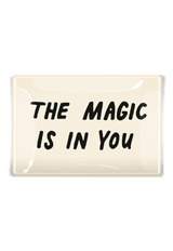 The Magic Is In You Decoupage Glass Tray - Wholesale Ben's Garden 