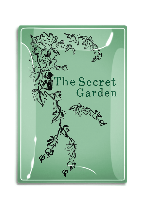 Bensgarden.com | The Secret Garden Decoupage Glass Tray - Bensgarden.com