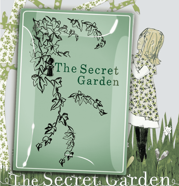 Bensgarden.com | The Secret Garden Decoupage Glass Tray - Bensgarden.com