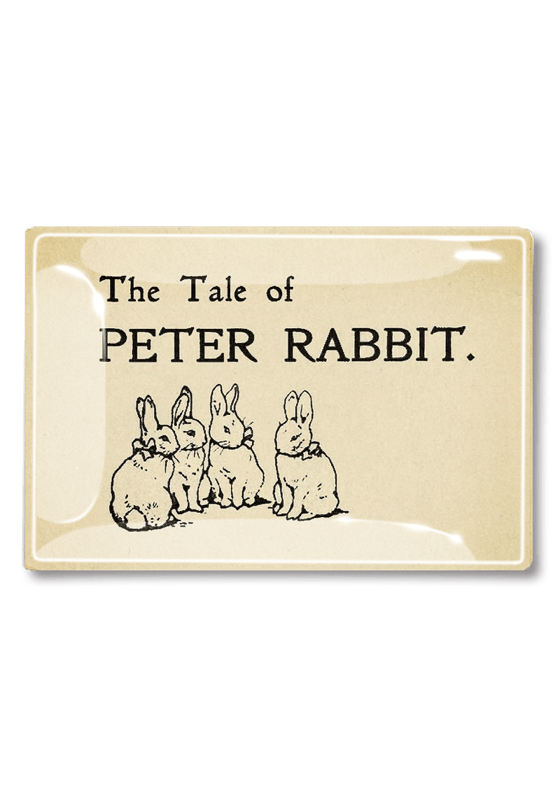 The Tale of Peter Rabbit Decoupage Glass Tray - Wholesale Ben's Garden 
