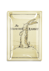 Bensgarden.com | Vintage The Velveteen Rabbit Jacket Decoupage Glass Tray - Bensgarden.com