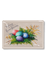 Wishing Your Every Easter Blessing Nest Decoupage Glass Tray - Wholesale Ben's Garden 