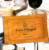 Veuve Clicquot Brut Decoupage Glass Tray